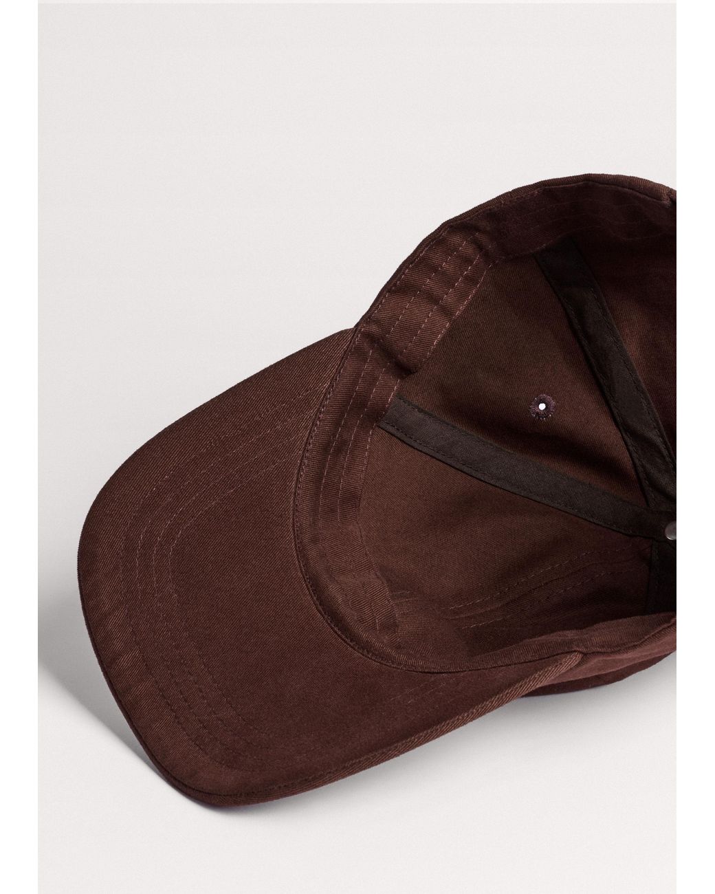 ME+EM Brown Soft Baseball Cap