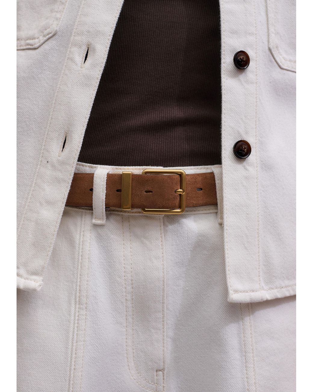 ME+EM Natural Reversible Belt