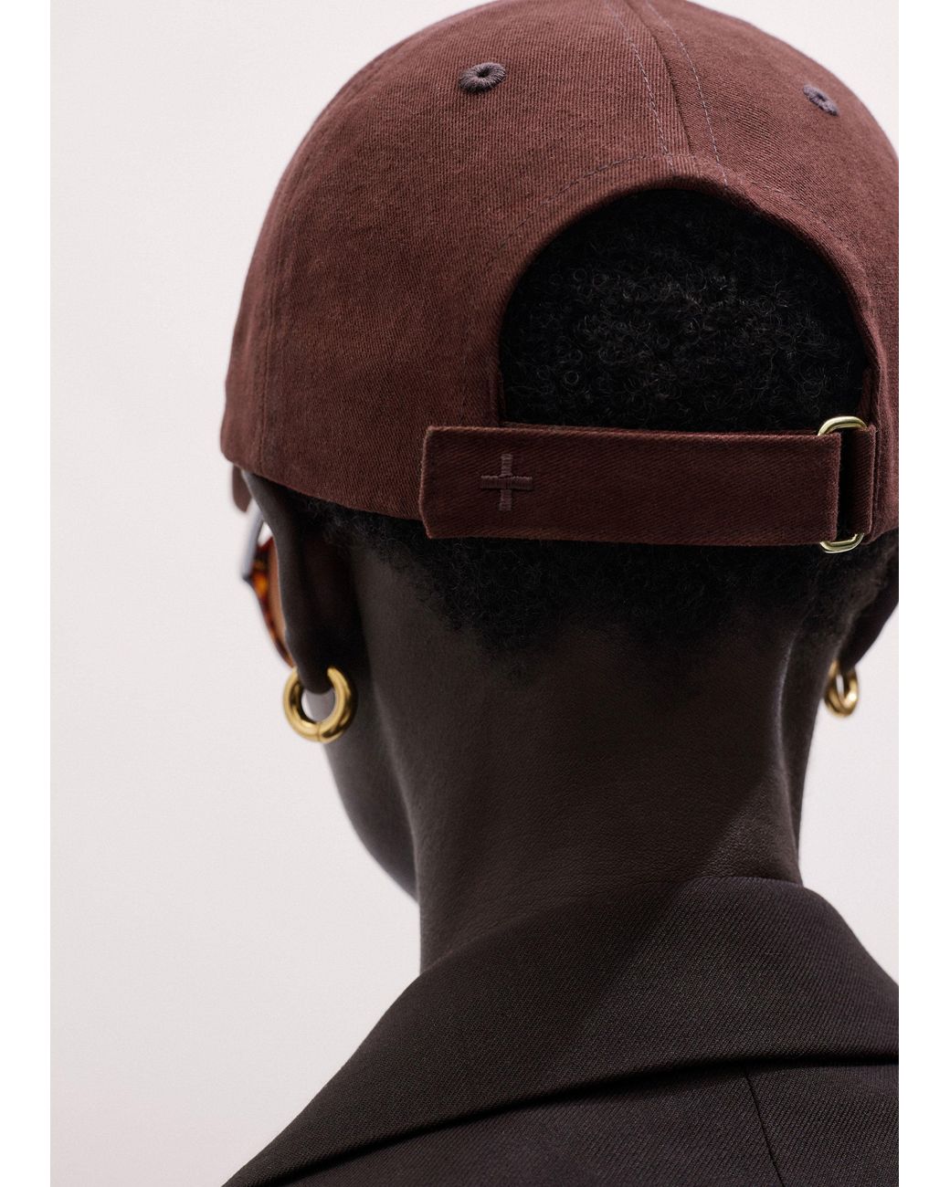 ME+EM Brown Soft Baseball Cap