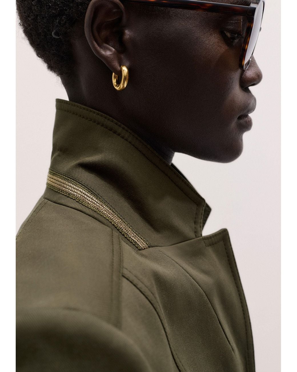 ME+EM Natural The Wear With Everything Fitted Utility Jacket