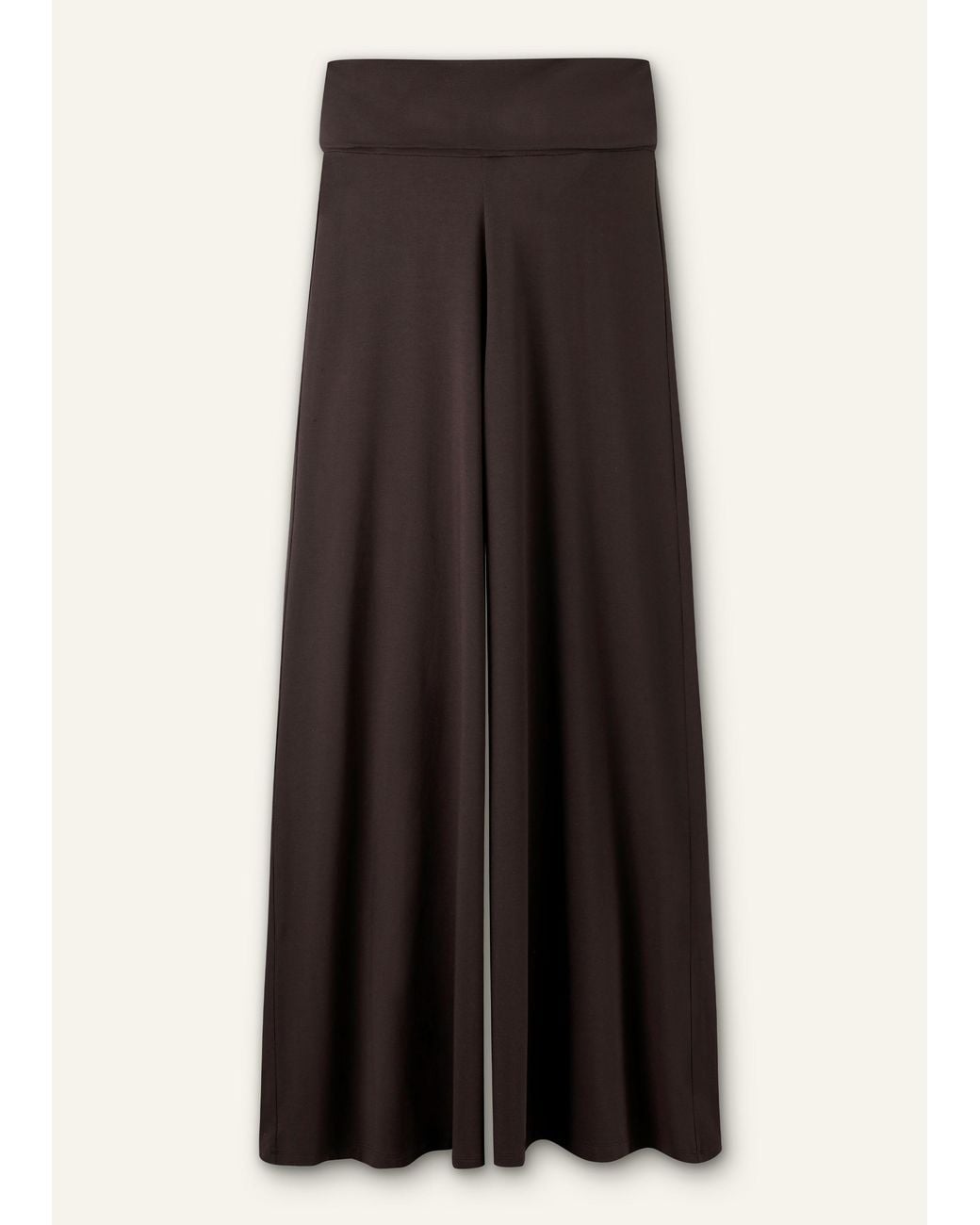 ME+EM Black Super Wide Palazzo Pant