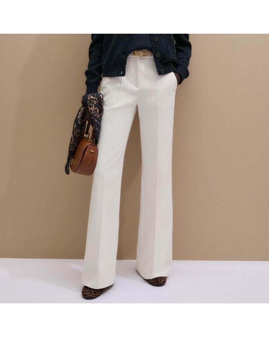ME+EM Natural Leg Elongator Pant