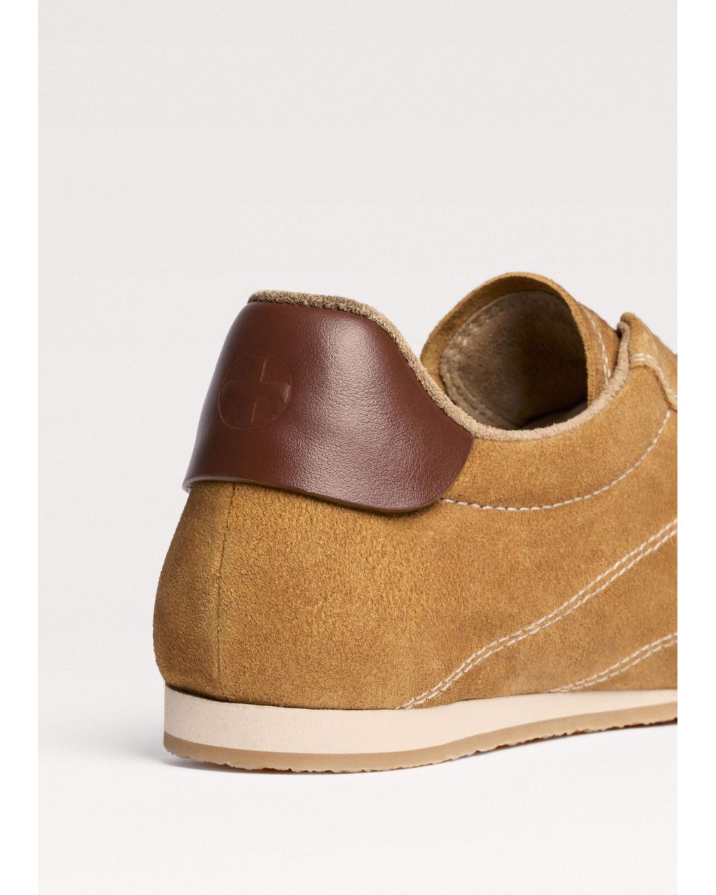 ME+EM Natural Retro Runner Sneaker