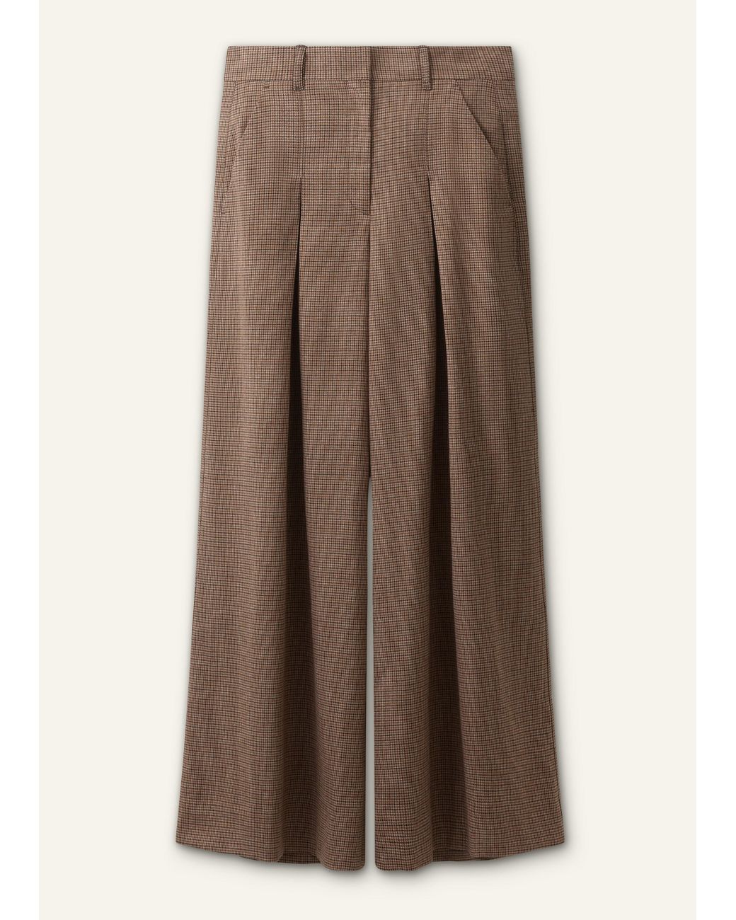 ME+EM Brown Heritage Very Wide Pant