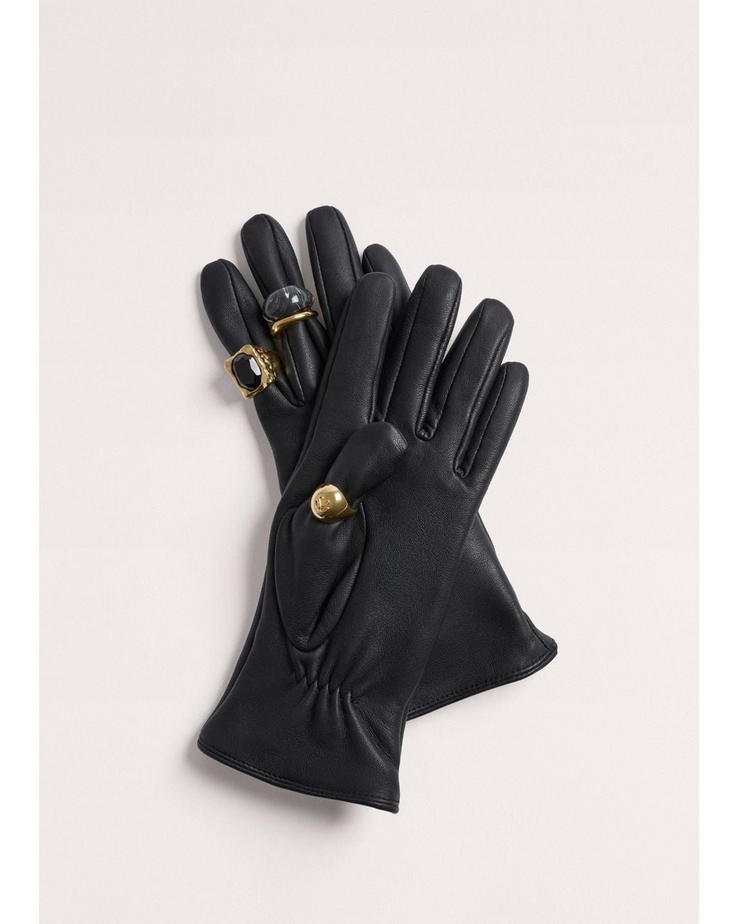 ME+EM Black Short Glove