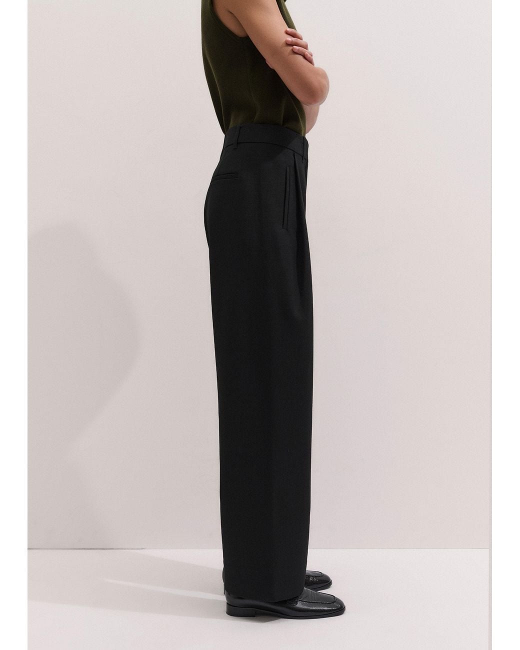 ME+EM Black Clever Pant
