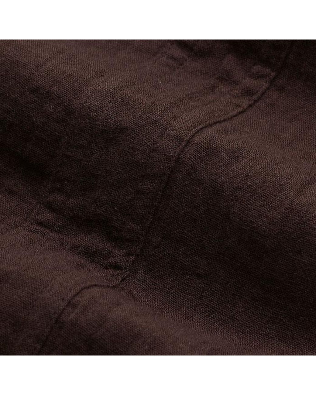 ME+EM Black Cheesecloth Wide-Leg Trouser