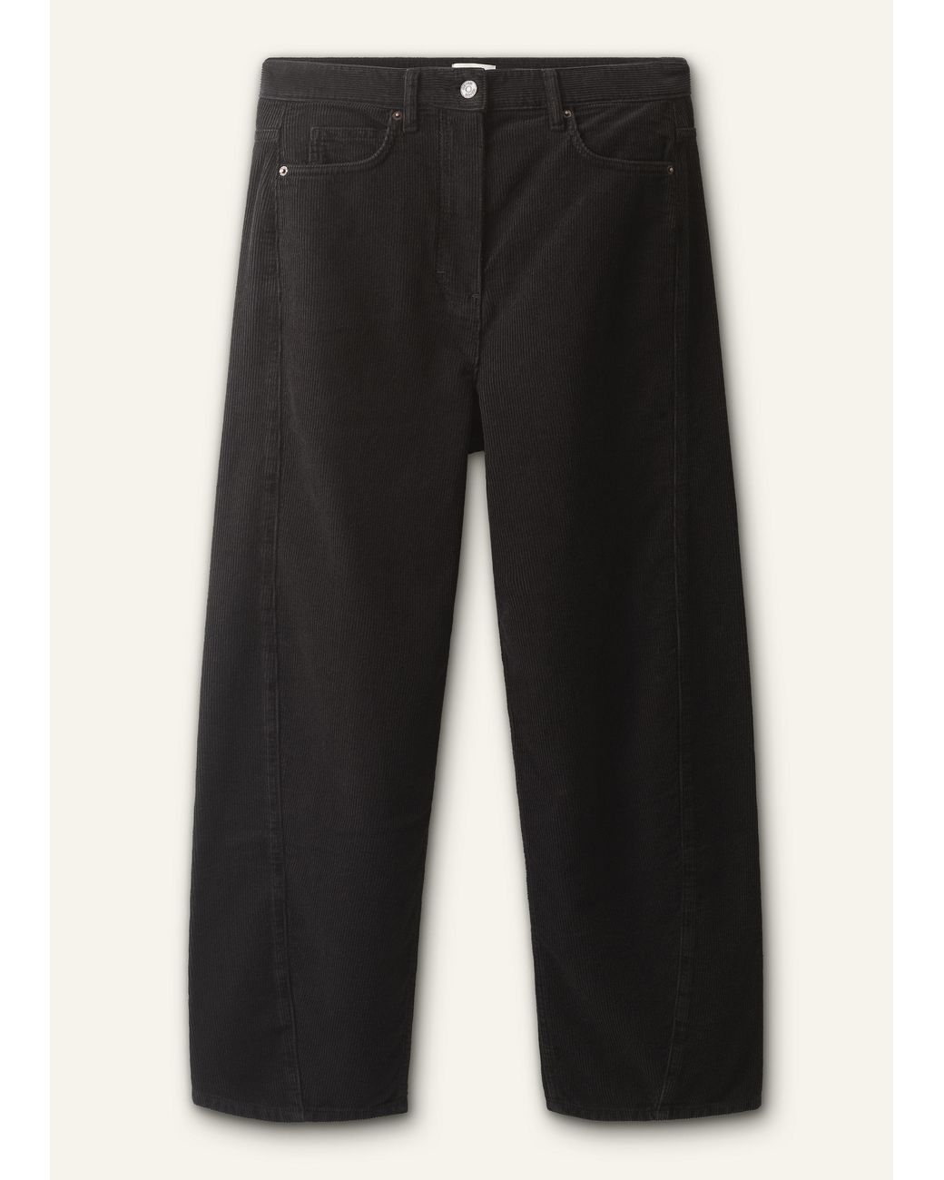 ME+EM Black Engineered Barrel Trouser