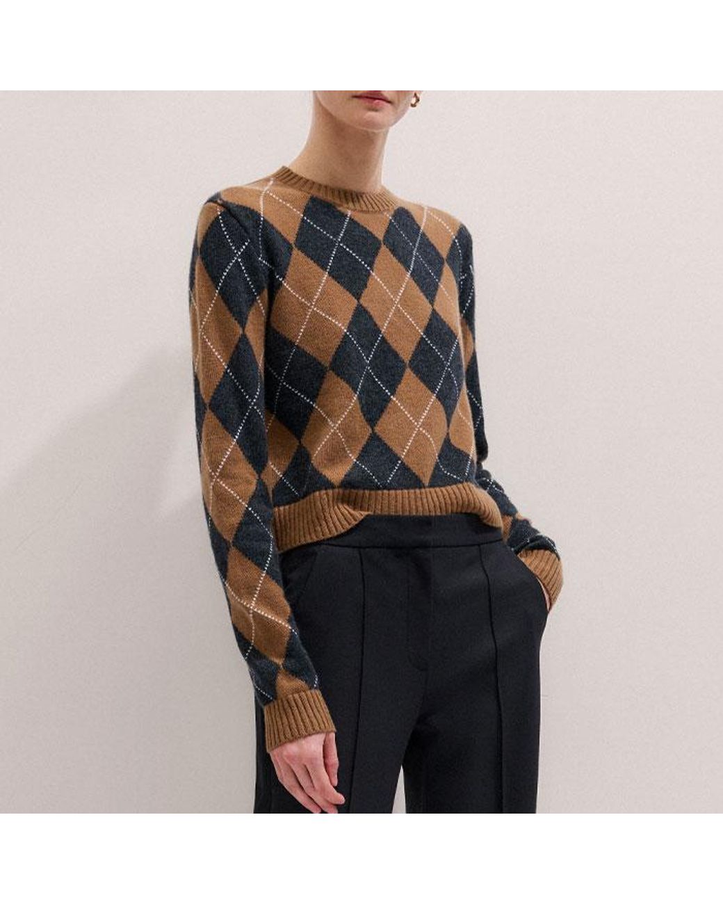 ME+EM Gray Slim Crop Forever Trouser