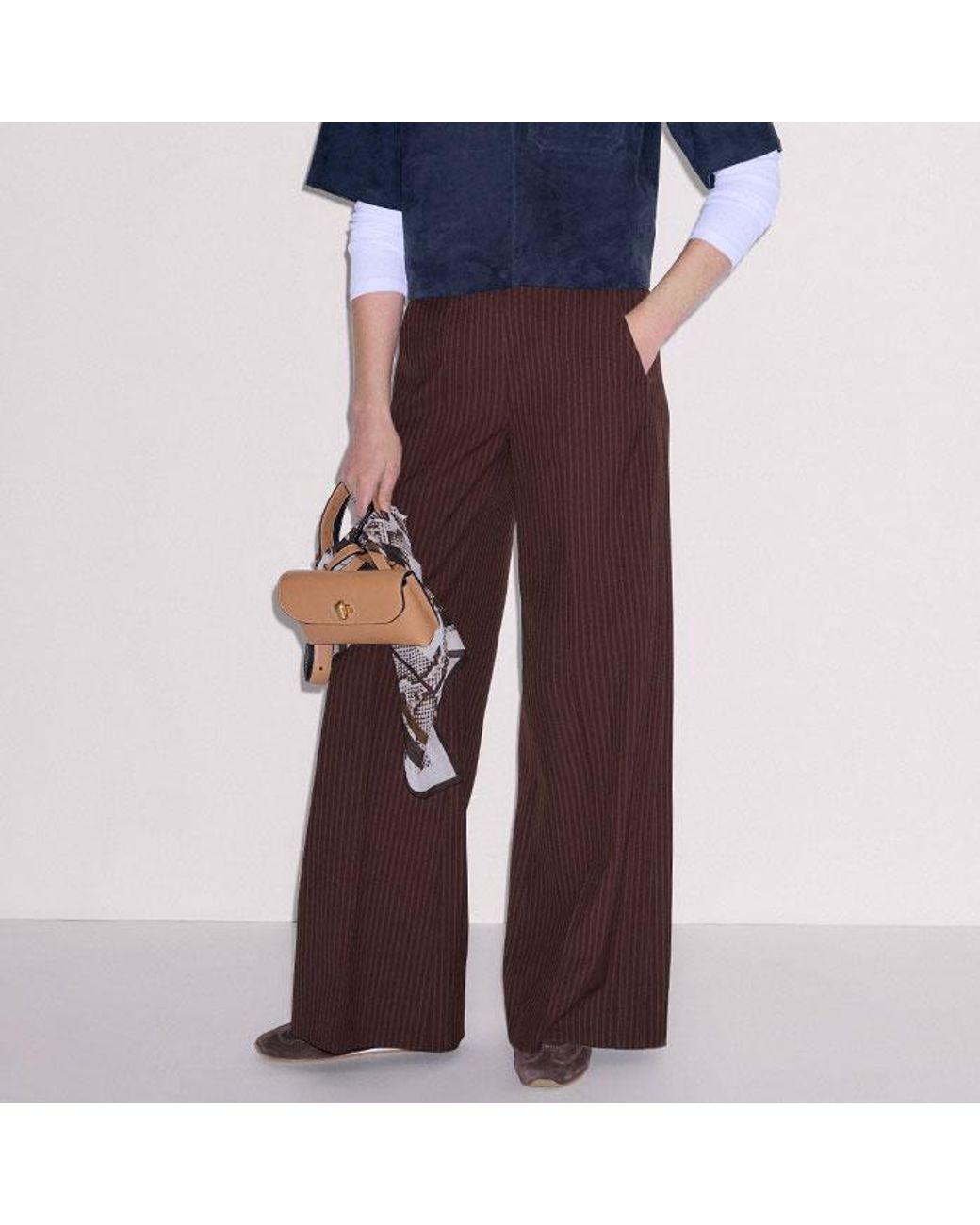 ME+EM Blue Luxe Boxy T-Shirt