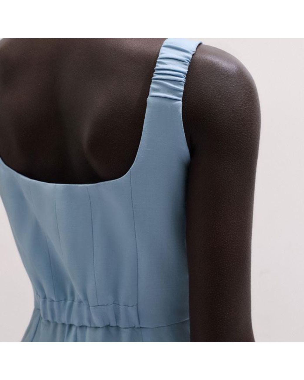 ME+EM Blue Event Ready Tailored Jumpsuit + Belt