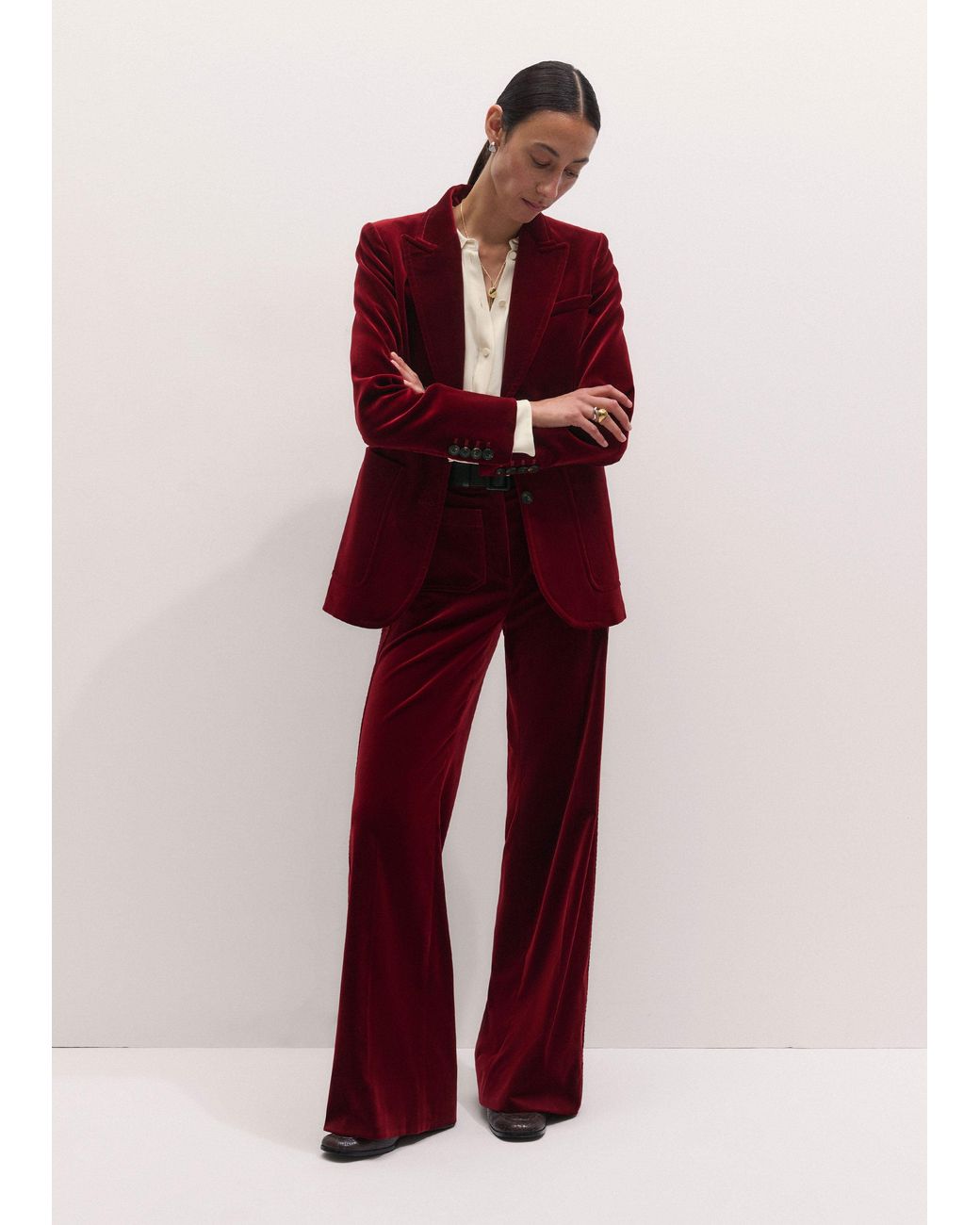 ME+EM Red Leg Elongator Trouser
