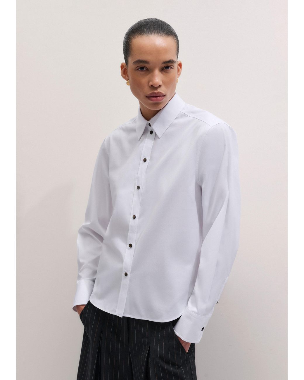 ME+EM White Perfectly Proportioned Shirt