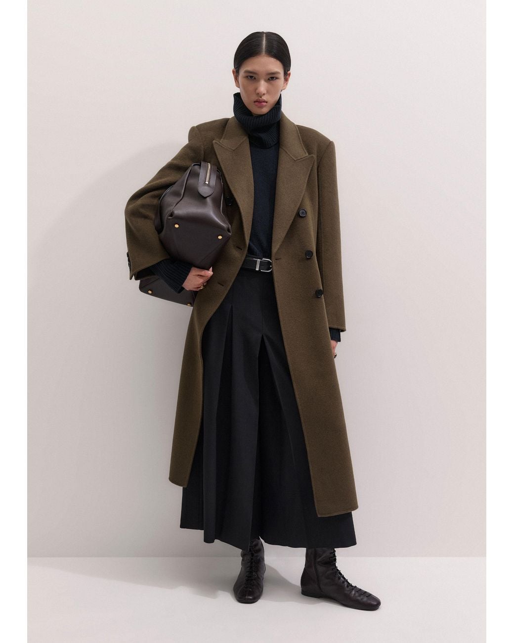 ME+EM Blue Super Wide Culotte
