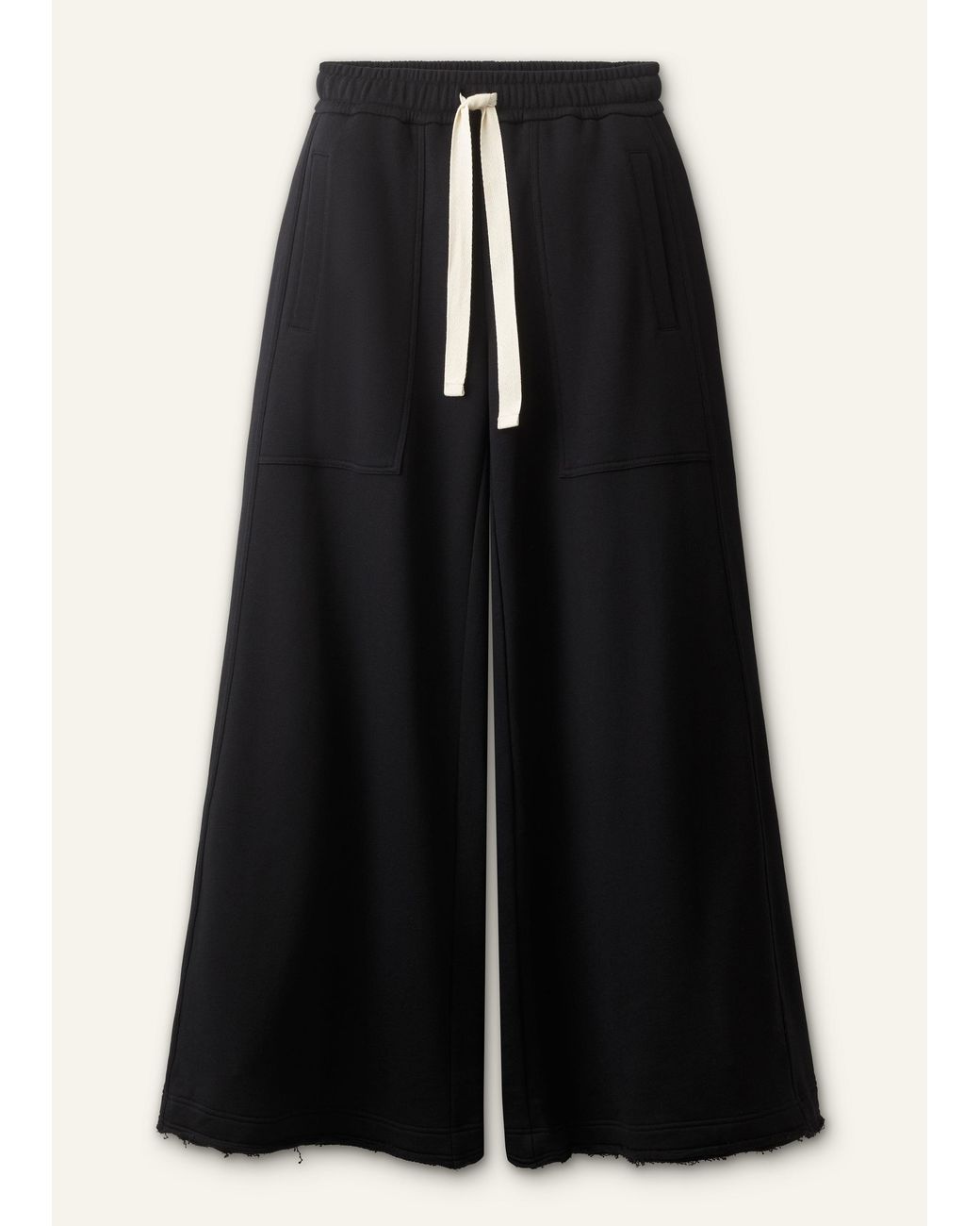ME+EM Black Drawcord Sweatshirt Wide Leg Trouser