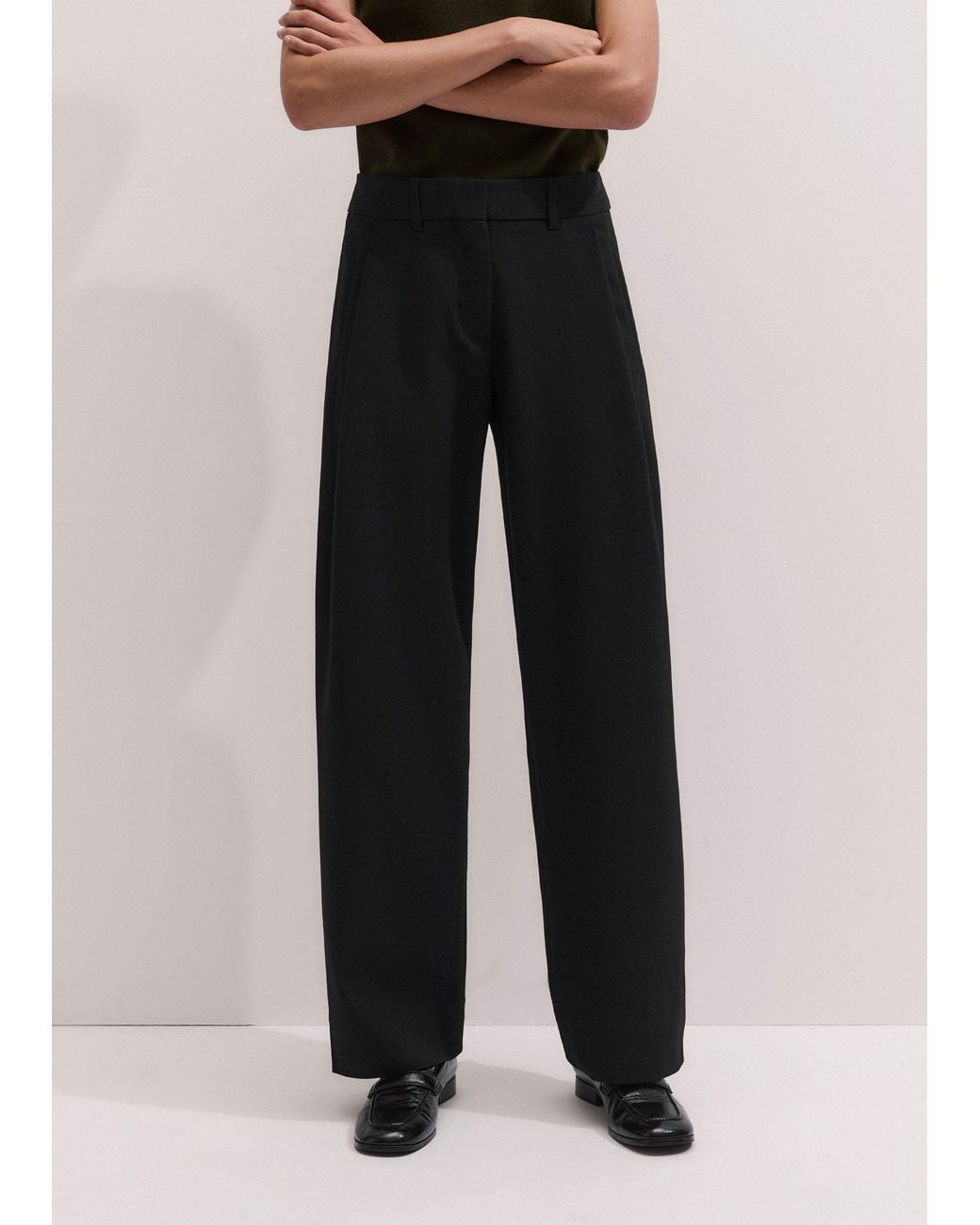 ME+EM Black Clever Pant