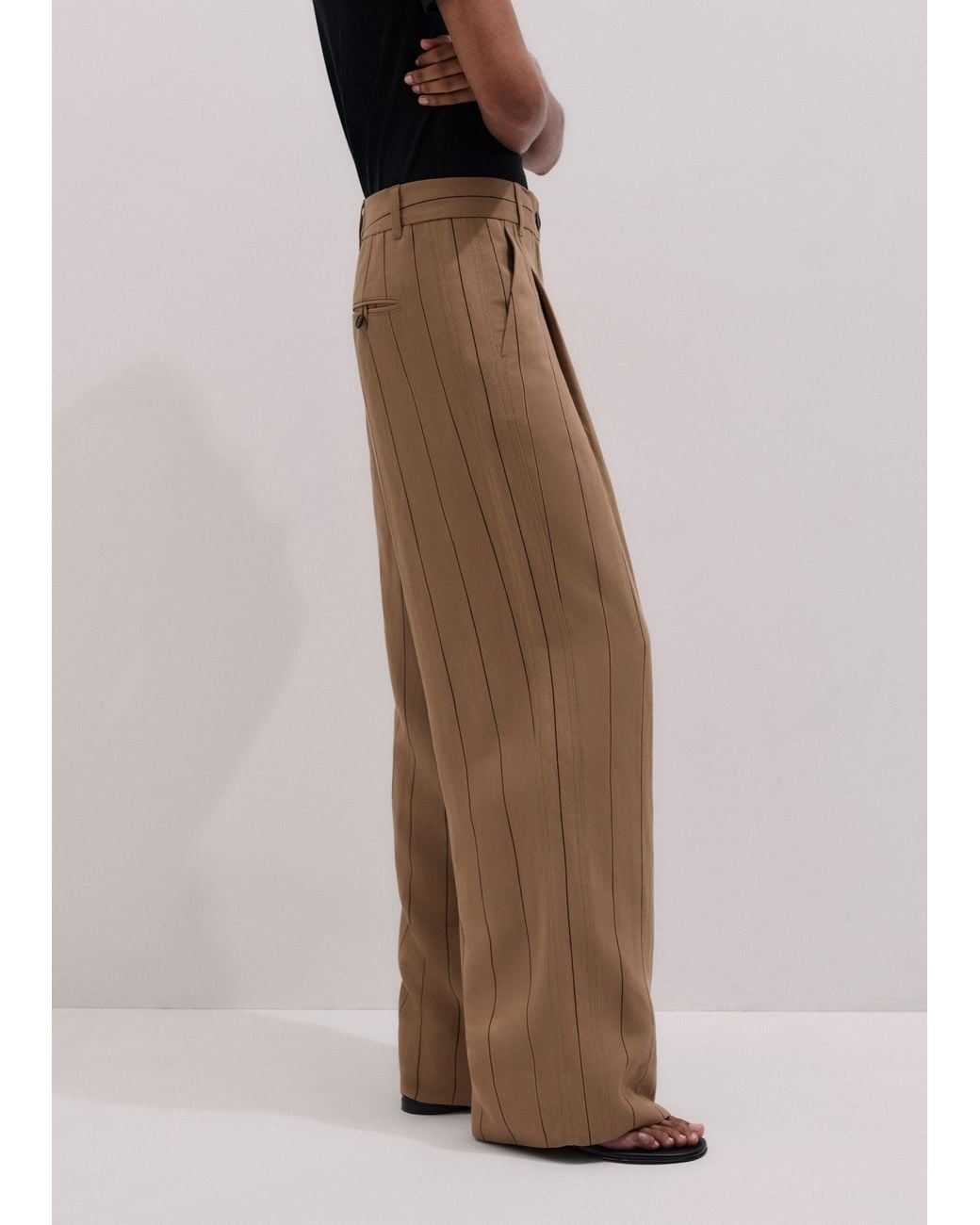 ME+EM Multicolor Relaxed Straight Pant