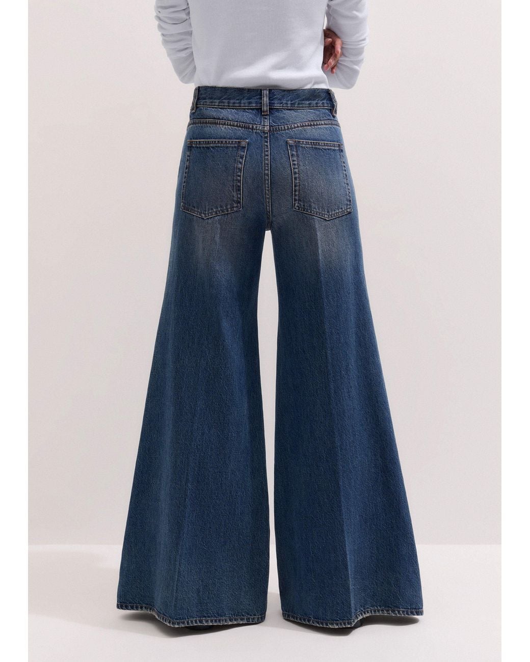 ME+EM Blue Super Flare Jean