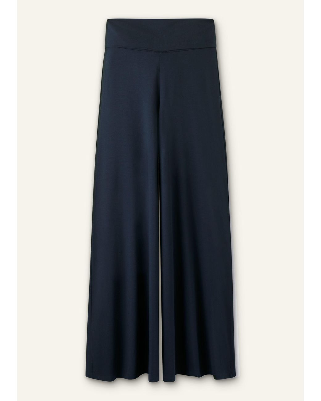 ME+EM Blue Super Wide Palazzo Pant