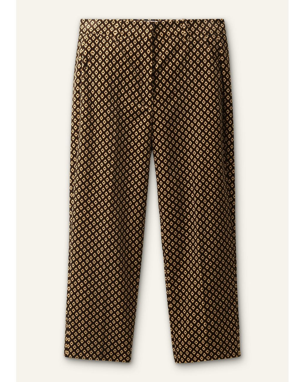 ME+EM Blue Slim Crop Pant