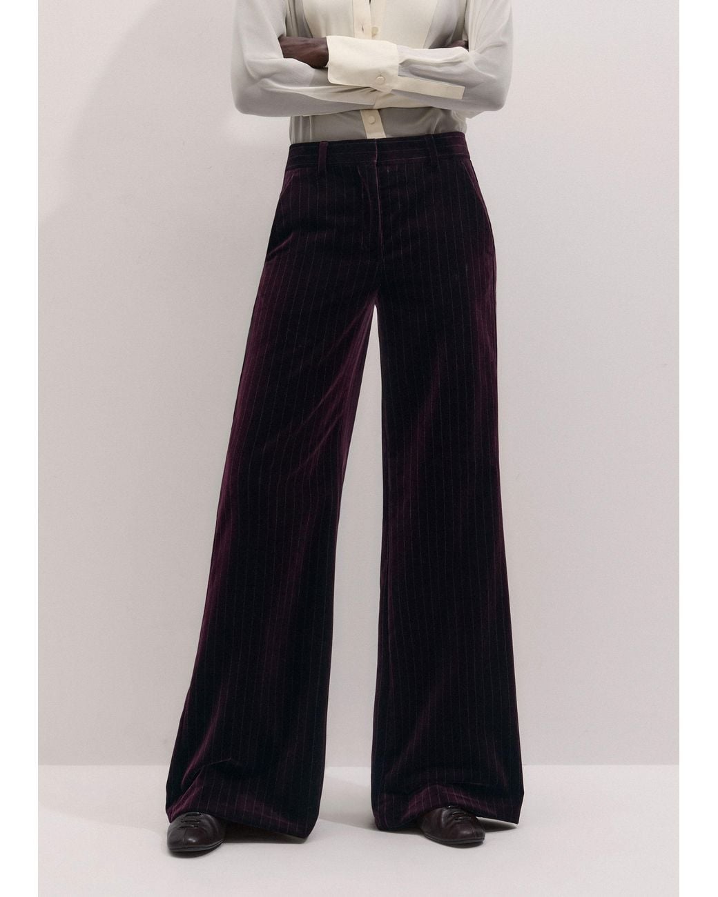 ME+EM Black Wide-Leg Pant