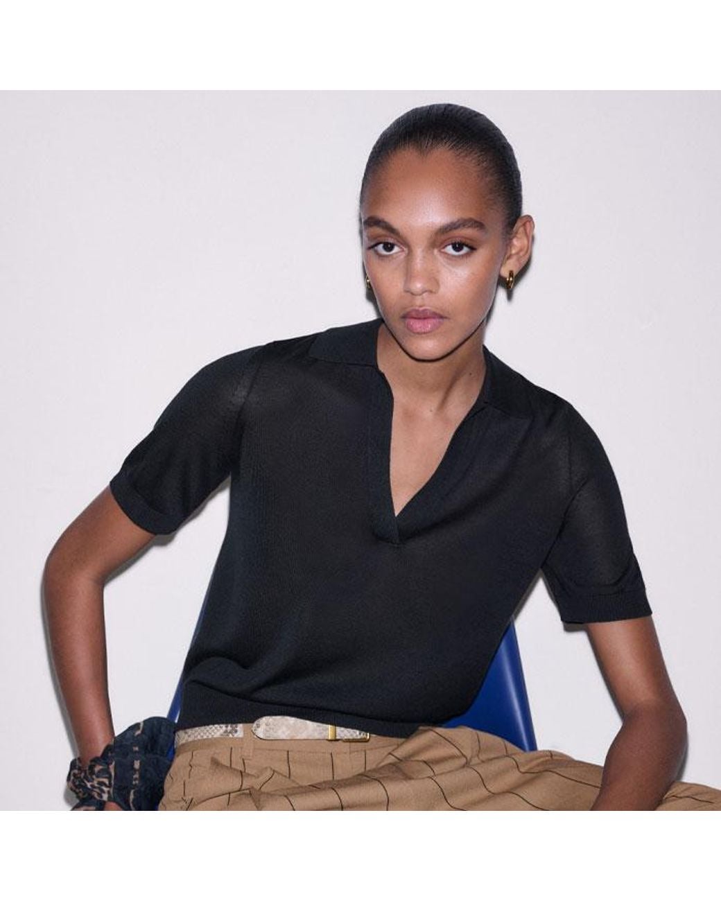 ME+EM Multicolor Relaxed Straight Pant