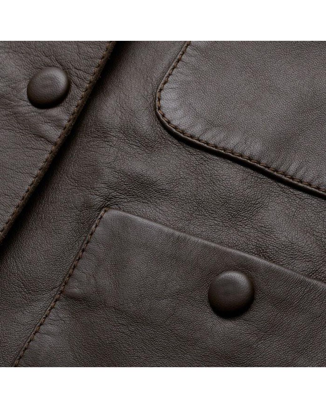 ME+EM Brown Patch Pocket Jacket