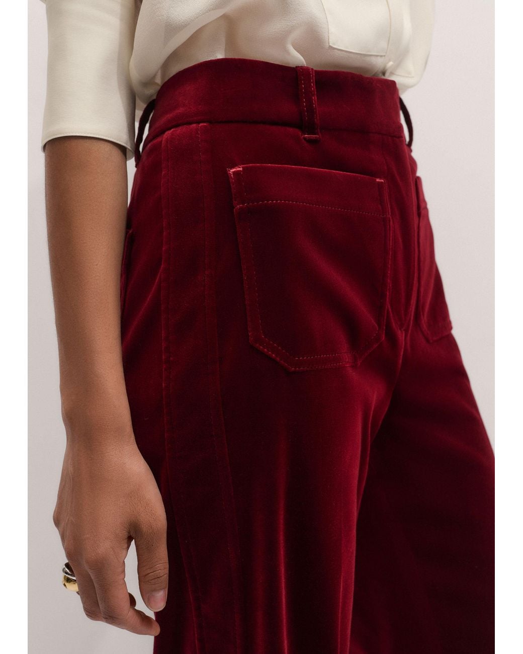 ME+EM Red Leg Elongator Trouser