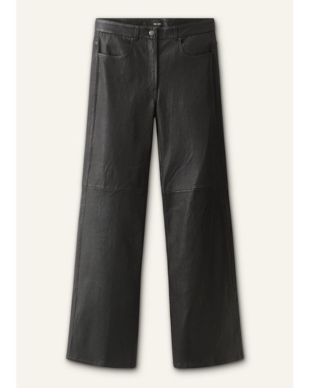 ME+EM Black Luxe Leg Elongator Pant