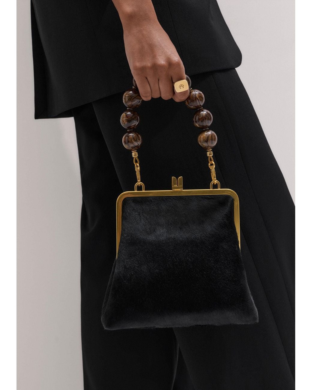ME+EM Black Vertical Frame Bag