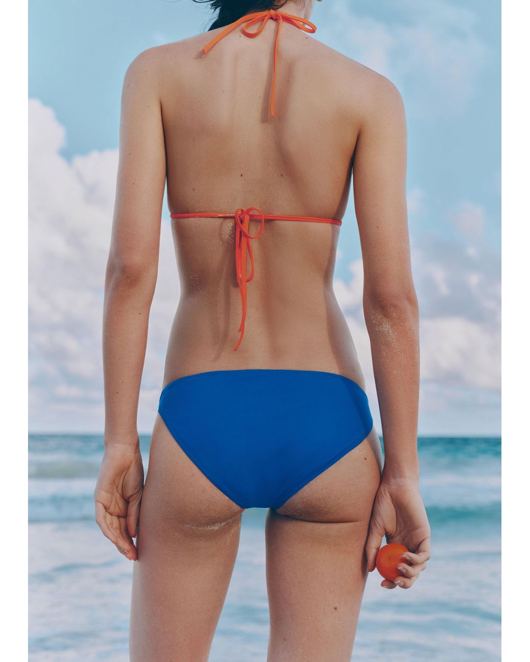 ME+EM Blue Bikini Bottom