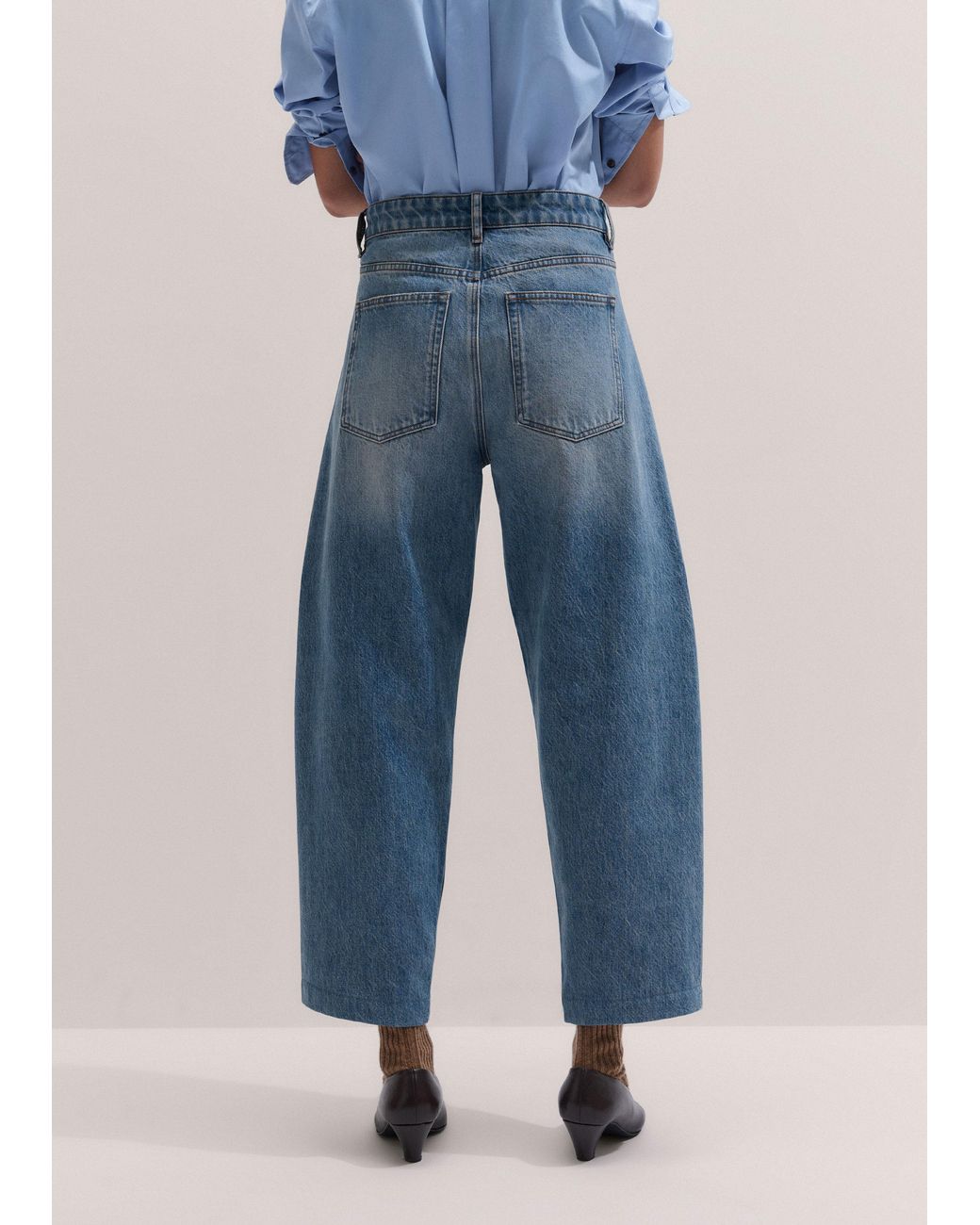 ME+EM Blue Engineered Curve Jean
