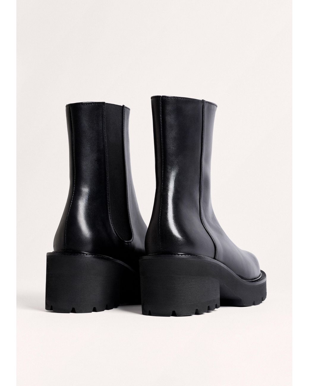 ME+EM Black Zip Front Boot