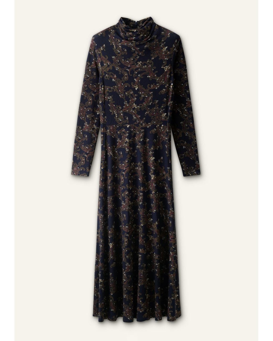 ME+EM Multicolor Whimsical Bulbs Print Maxi Dress