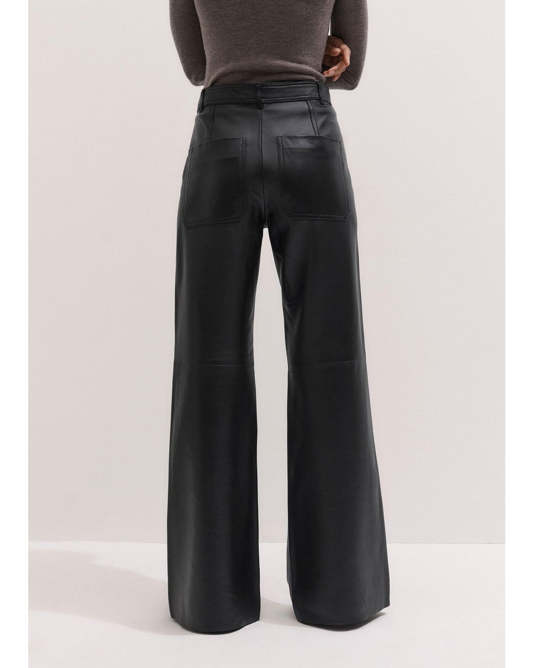 ME+EM Blue Patch Pocket Boot Cut Trouser
