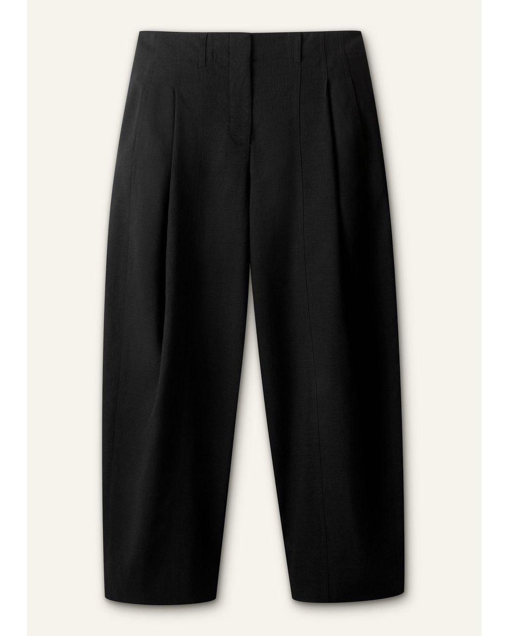 ME+EM Blue Tailored Barrel Trouser