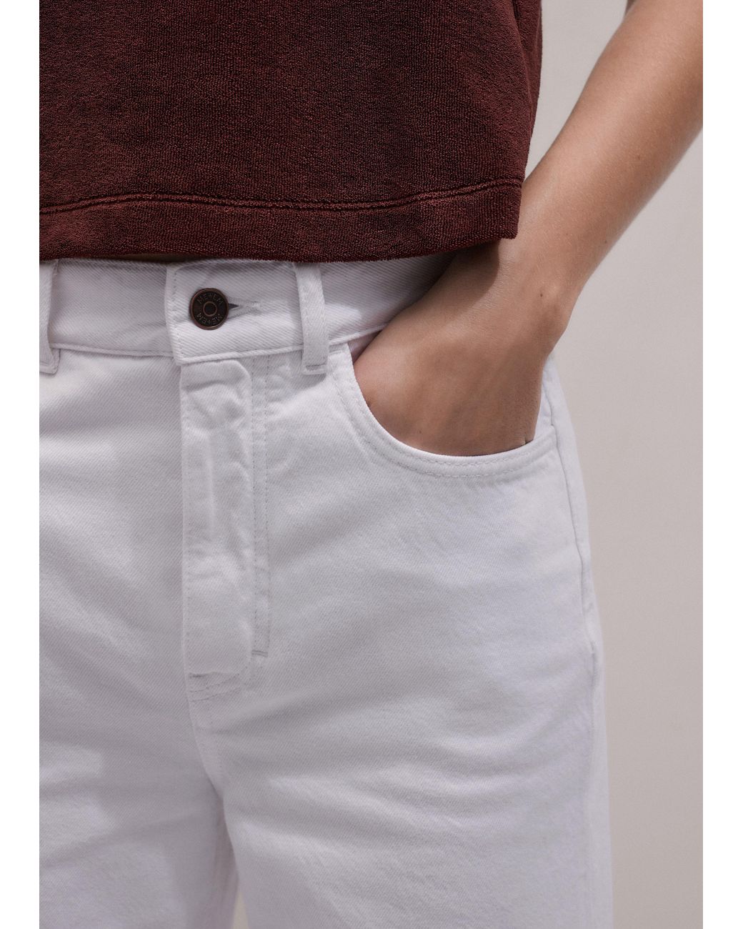 ME+EM Multicolor Kick Flare Jean