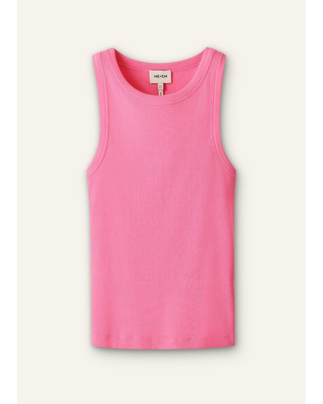 ME+EM Pink Ultimate Crew Neck Vest