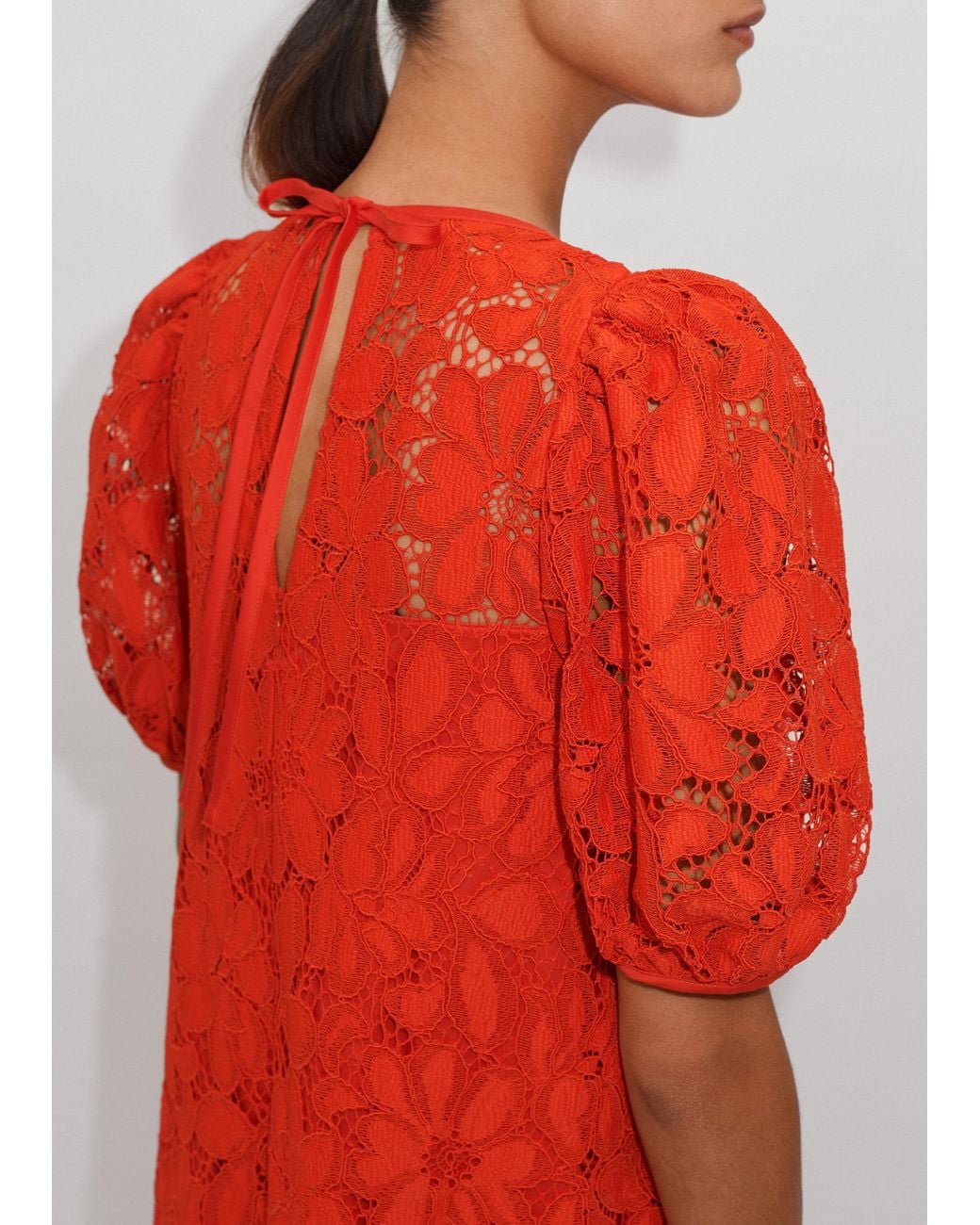 ME+EM Statement Guipure Lace Maxi Dress in Red | Lyst UK ME+EM Statement Guipure Lace Maxi Dress in Red | Lyst UK