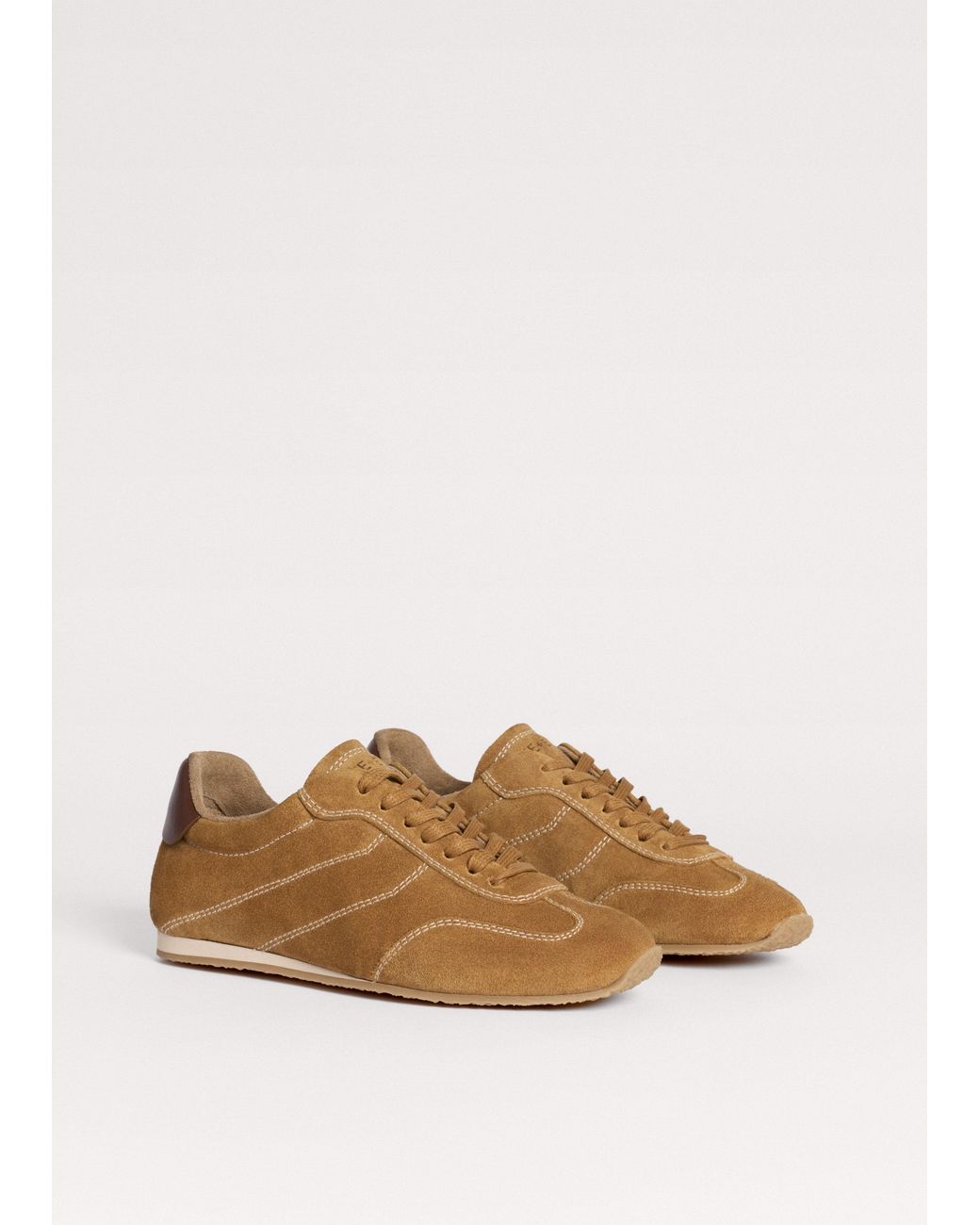 ME+EM Natural Retro Runner Sneaker