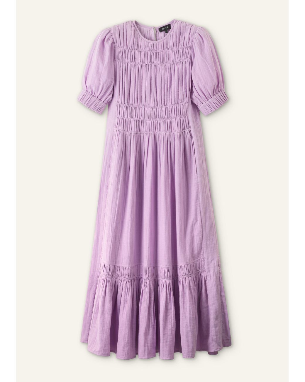 chinese dress ladies WIDE SLEEVE GATHERED DRESS SEW YESTERDAY – CAMILLA main image 1