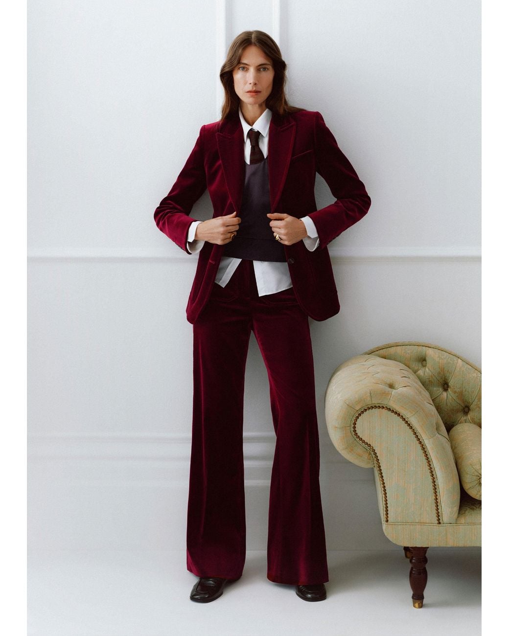 ME+EM Red Leg Elongator Trouser