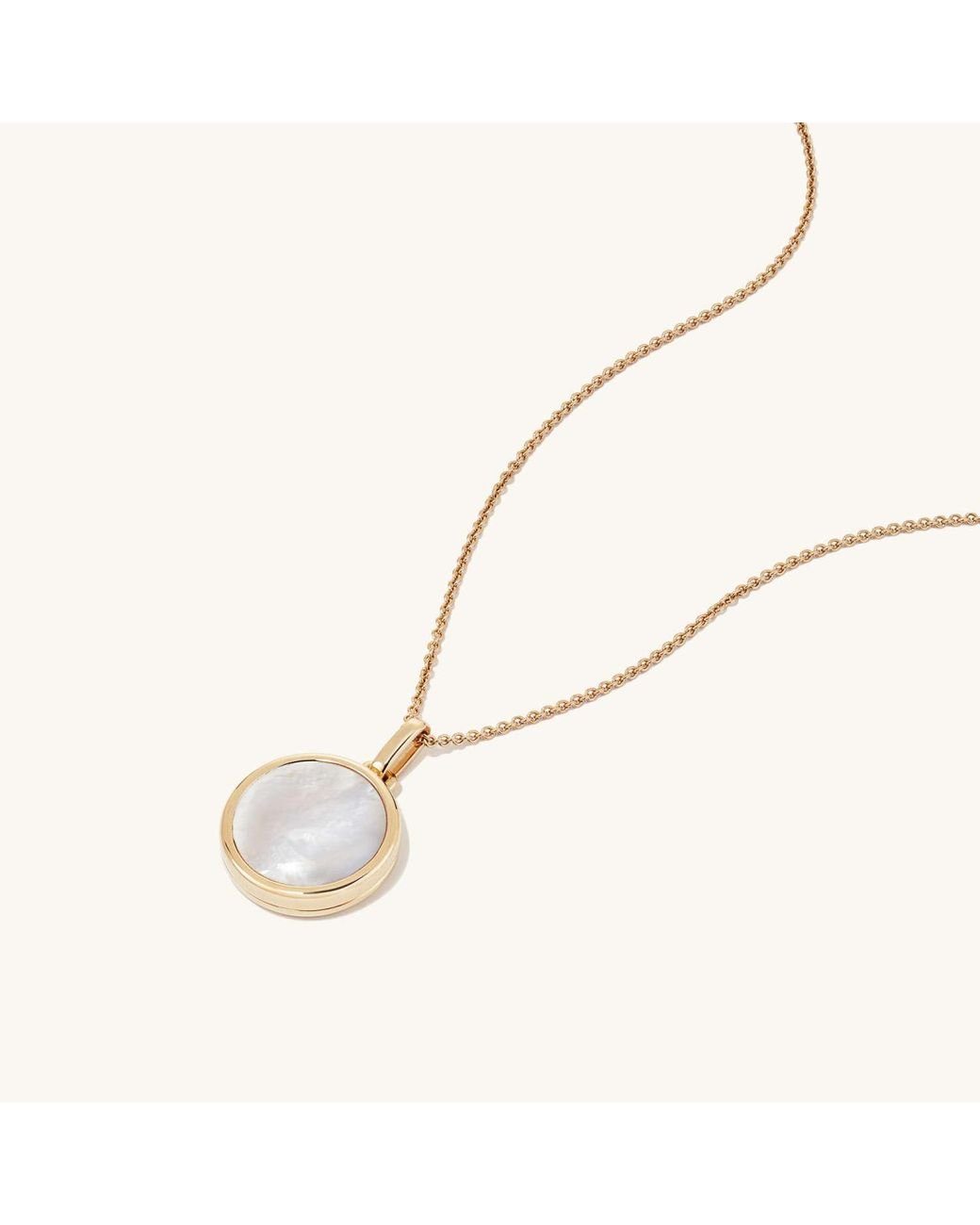 Mejuri locket shop necklace