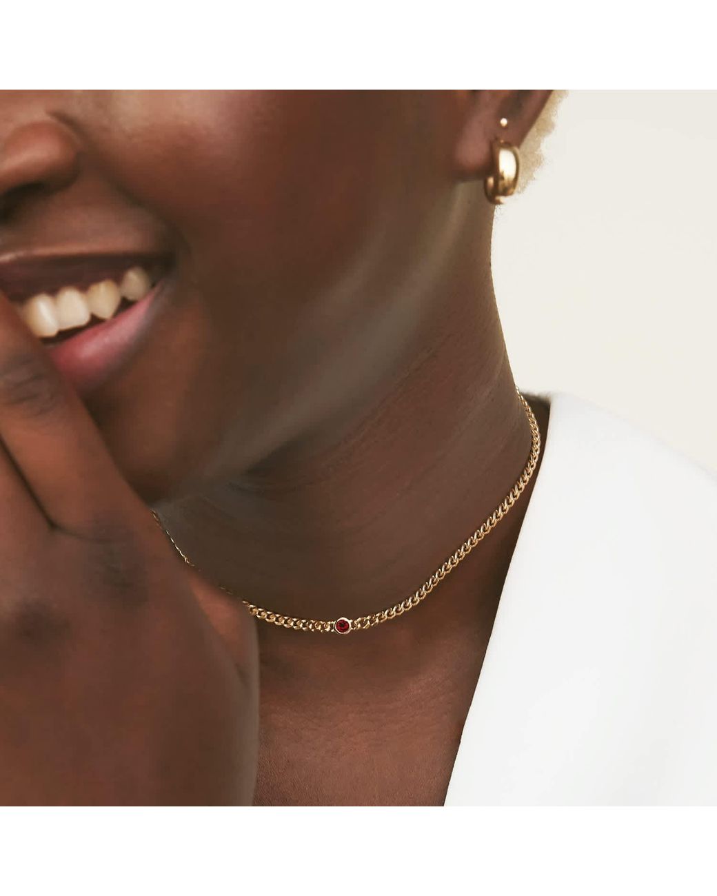 Mejuri curb necklace deals