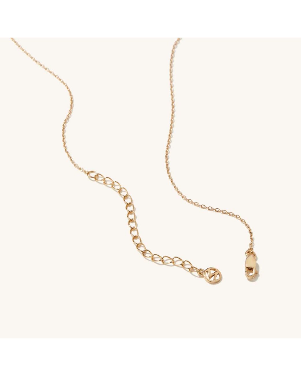 Mejuri dot hotsell necklace