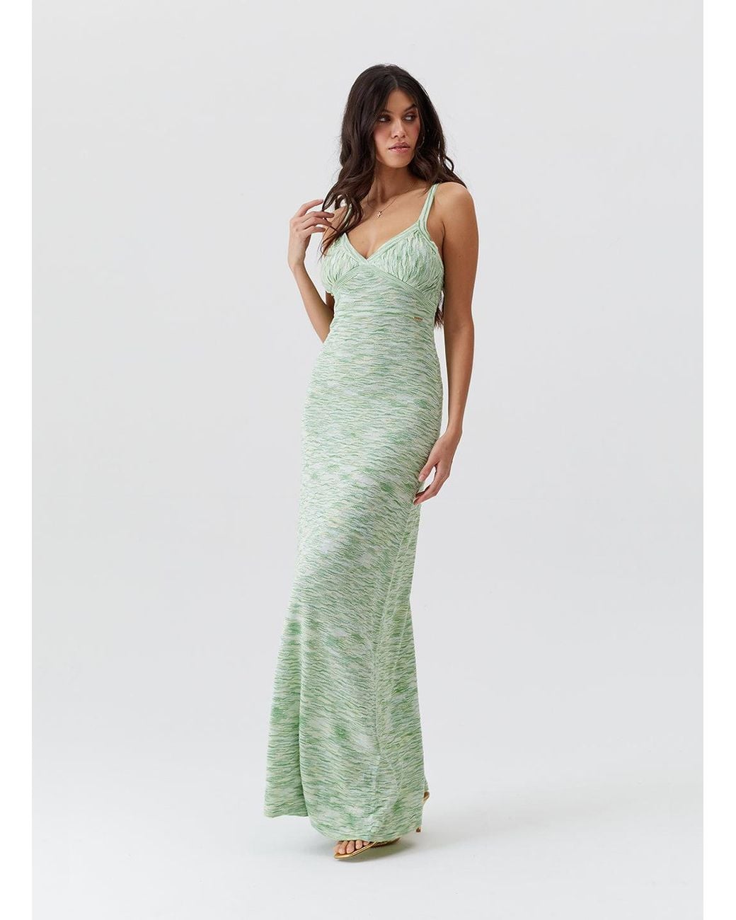 Melissa Odabash Green Colada Dress