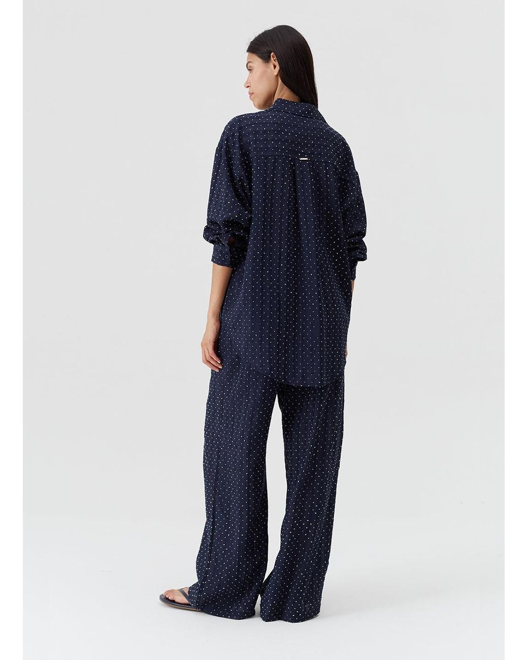 Melissa Odabash Blue Trisha Trousers