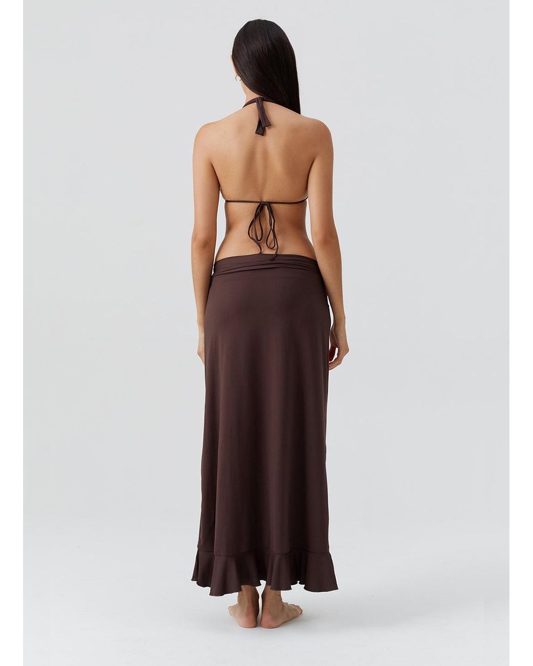 Melissa Odabash Purple Cassidy Skirt
