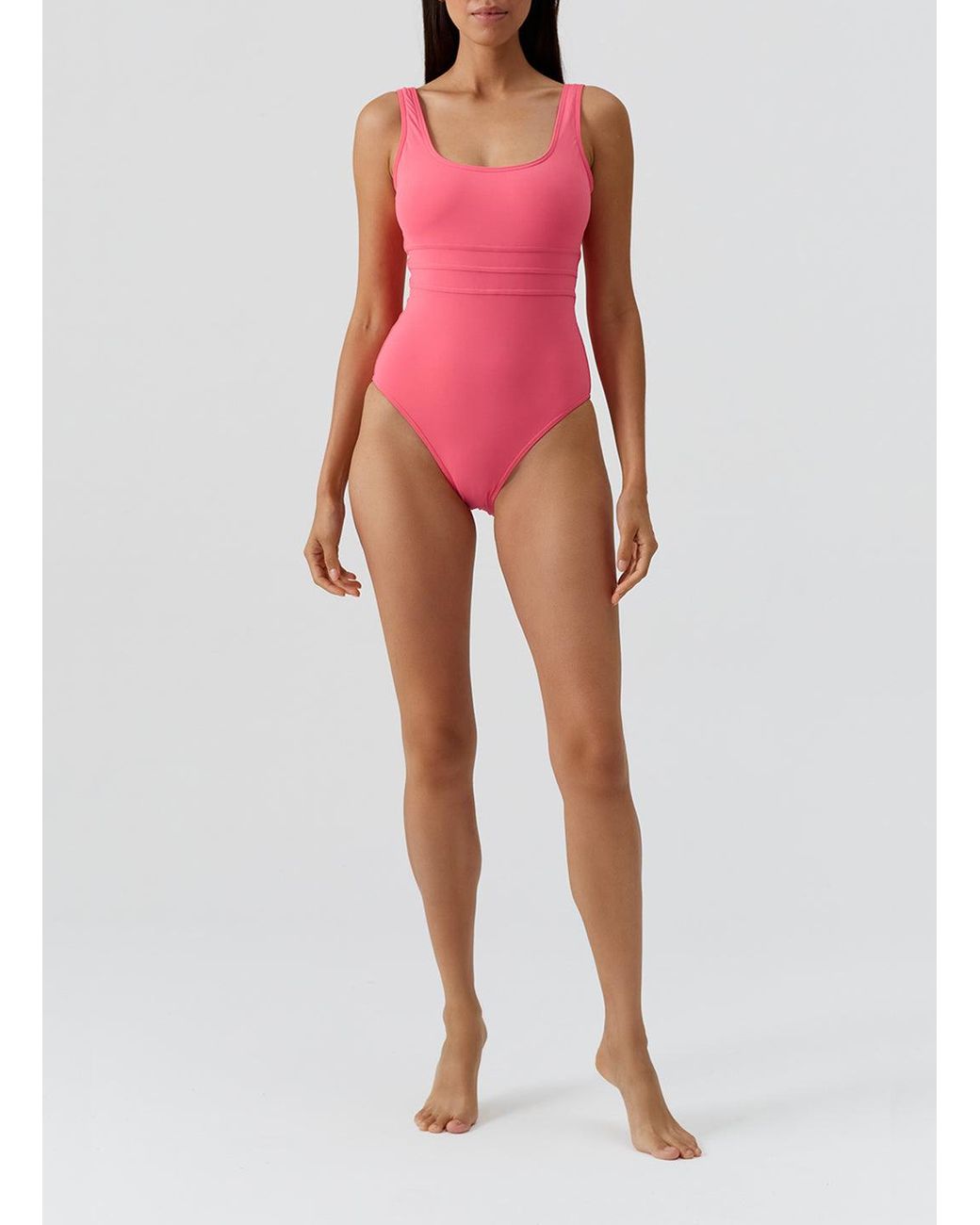 Melissa Odabash Pink Nevada Coral Swimsuit