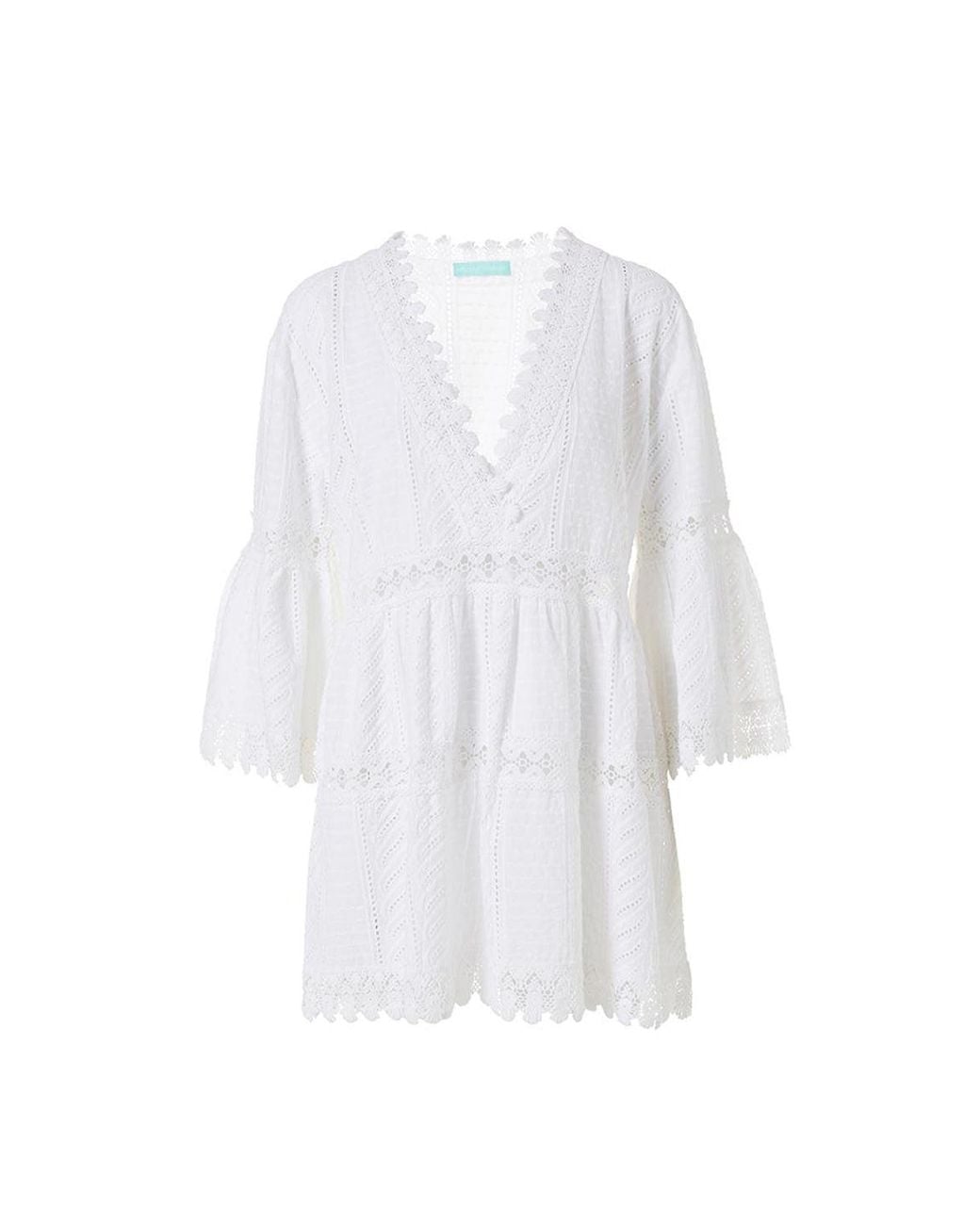 Melissa Odabash White Victoria Dress